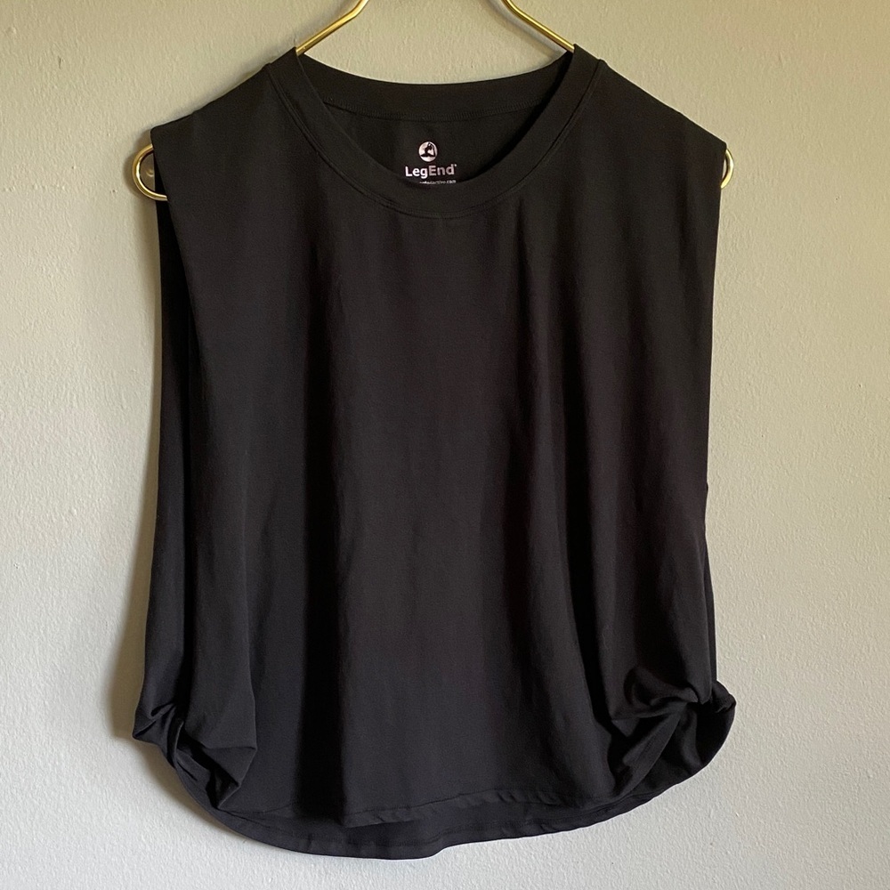 Legend Women's Black Muscle Tee